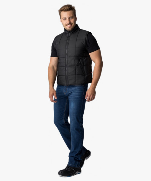 Жилет утепленный Офис (Дюспо), черный