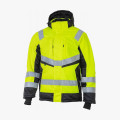 Куртка сигнальная зимняя Brodeks KW216, цвет жёлтый, чёрный