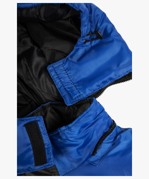 Костюм зимний Мегрес-2 СОП (тк.OxLine,90) п/к, васильковый/черный