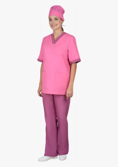 Костюм СИРИУС-СОФИЯ женский тёмно-розовый со сливовым