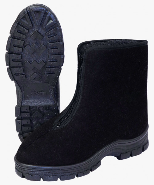 Полусапоги суконные ПРОЩАЙ МОЛОДОСТЬ мужские, высота 17 см