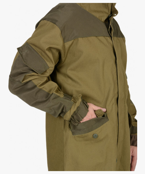 Костюм СИРИУС-ГОРКА куртка, брюки, помочи (полотно палаточное) хаки