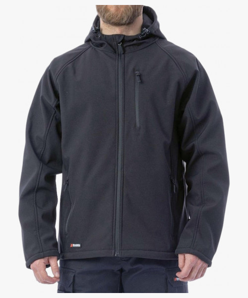 Куртка софтшелл Brodeks KS232, цвет чёрный
