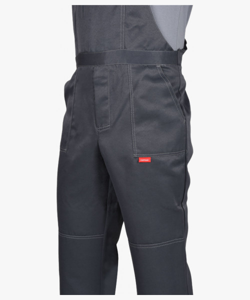 Костюм СИРИУС-ЛЕГИОНЕР куртка, п/к т.серый с красным СОП 50 мм