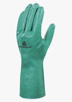 Перчатки DeltaPlus™ NITREX VE801 нитрильные с хлопковым напылением
