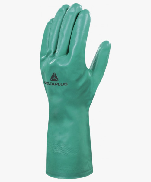 Перчатки DeltaPlus™ NITREX VE801 нитрильные с хлопковым напылением