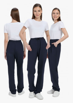 Брюки Лицей Актив (тк.Смесовая,220), т.синий