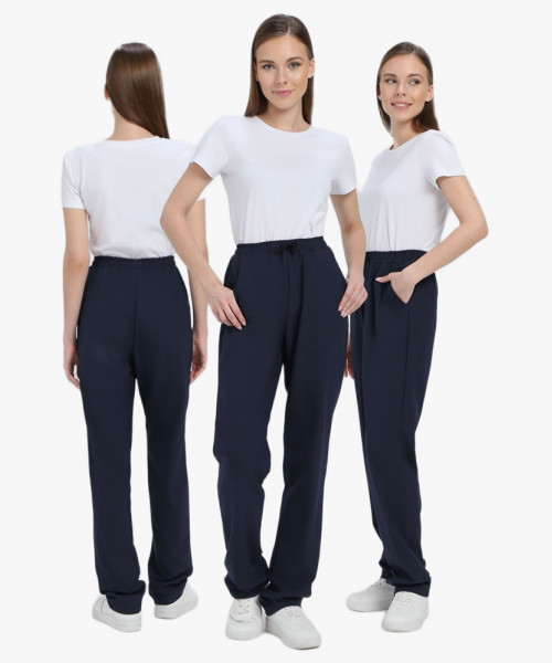 Брюки Лицей Актив (тк.Смесовая,220), т.синий