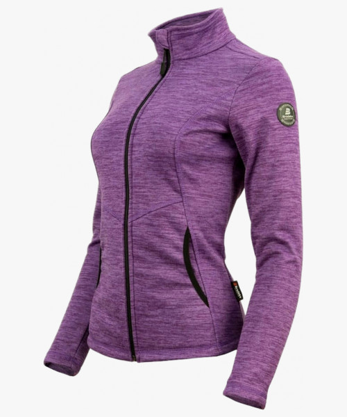 Толстовка флисовая женская Brodeks KS244 cation, цвет фиолетовый