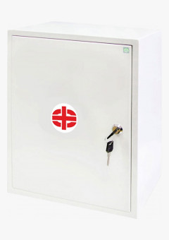 Аптечка ФЭСТ первой помощи работникам металлический шкаф 380х160х300 (арт. 3766)