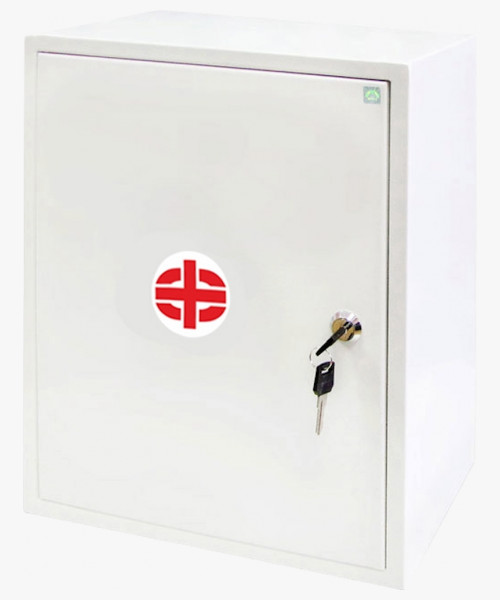 Аптечка ФЭСТ первой помощи работникам металлический шкаф 380х160х300 (арт. 3766)