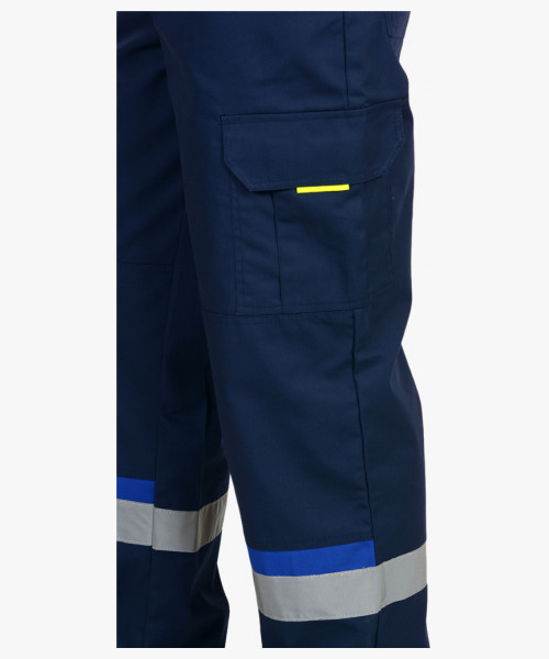 Брюки СИРИУС-БОСТОН  т. синий с васильковым