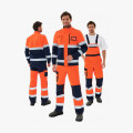 Костюм сигнальный PROFLINE ProfLineSpecialist-2 (тк.Смесовая МВО,240) п/к, оранжевый/т.синий