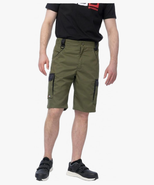 Шорты рабочие Brodeks KS314, цвет хаки