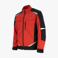 Куртка летняя мужская Brodeks KS202, цвет красный, чёрный