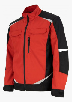 Куртка летняя мужская Brodeks KS202, цвет красный, чёрный