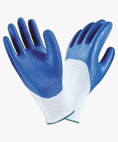 Перчатки нейлоновые с нитриловым покрытием РЧ