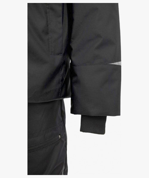 Костюм рабочий зимний Brodeks KW603, куртка, брюки, цвет чёрный