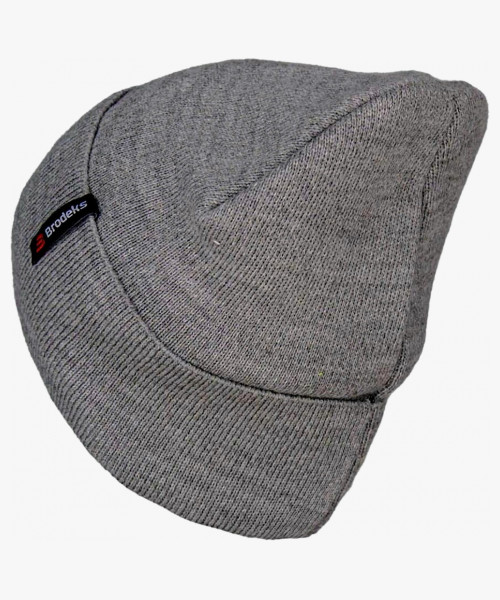 Шапка Brodeks longer, цвет серый