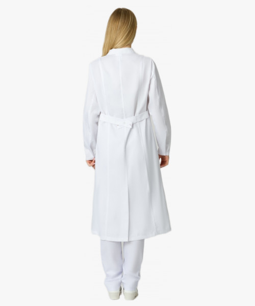 Халат женский ХАССП-Премиум (тк.Оптима,160), белый