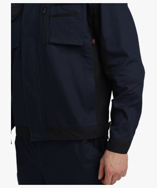 Куртка Милан NEW CH МВО (тк.Смесовая,270), т.синий/черный