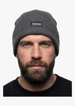 Шапка утепленная ProfLineSpecialist (Акрил), т.серый