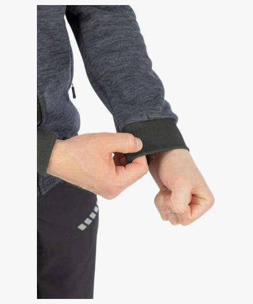 Толстовка флисовая Brodeks KS241 cation, цвет серый