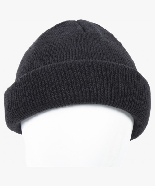 Шапка трикотажная, черный