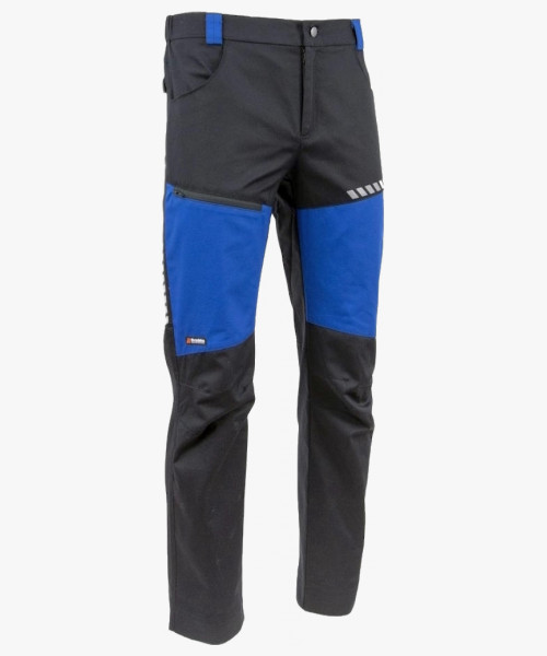 Брюки летние мужские Brodeks KS334, цвет синий, чёрный