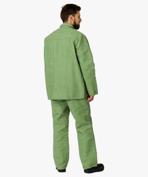 Костюм сварщика 1 кл.защиты (тк.Брезент, 480),хаки