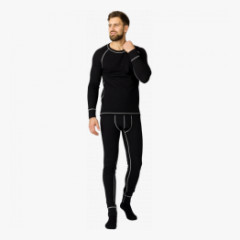 Термобелье Арктика (тк.Хлопок/Акрил/Шерсть,250), черный