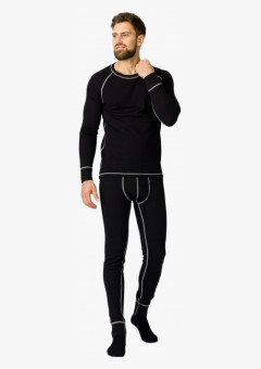 Термобелье Арктика (тк.Хлопок/Акрил/Шерсть,250), черный