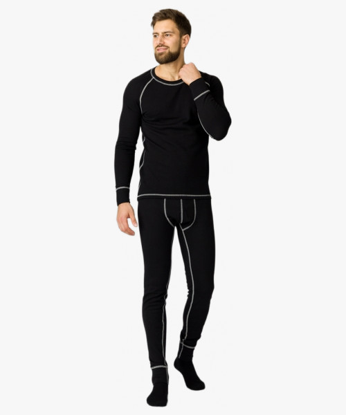 Термобелье Арктика (тк.Хлопок/Акрил/Шерсть,250), черный