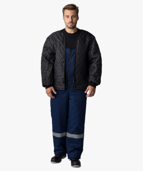 Костюм зимний Сибер СОП CH (тк.Таслан) п/к, т.синий/васильковый