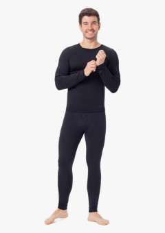 Термобелье МТ-1 (Бамбук/Полиамид/Эластан), черный