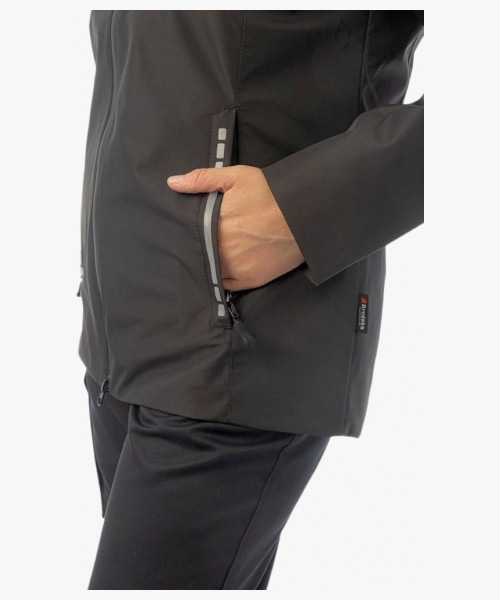 Куртка-парка женская летняя Brodeks KS238, цвет чёрный