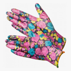 VIOLET Перчатки нейлоновые с нитриловым покрытием