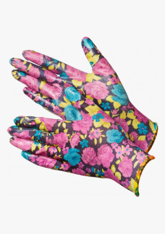 VIOLET Перчатки нейлоновые с нитриловым покрытием