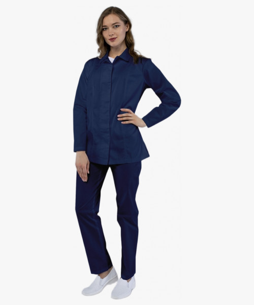 Куртка женская ХАССП-Премиум (тк.Оптима,160), т.синий