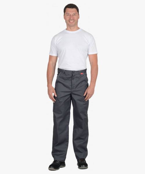 Костюм мужской СИРИУС-ФАВОРИТ куртка, брюки, т.серый со св.серым