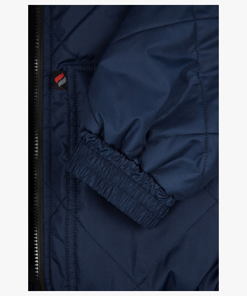 Куртка демисезонная Бомбер-Люкс (тк.Дюспо), т.синий