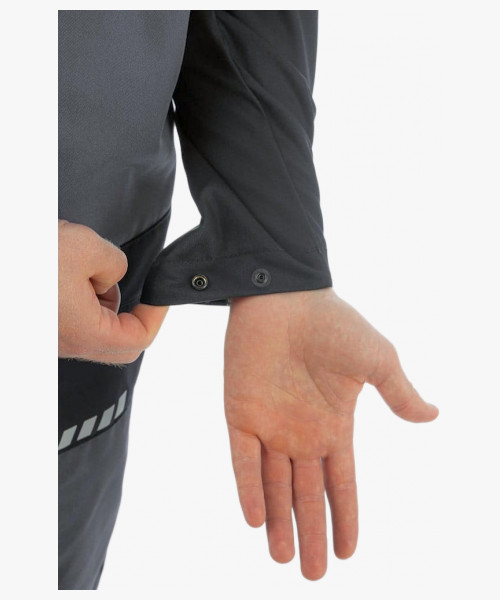 Куртка летняя мужская Brodeks KS234, цвет серый, чёрный