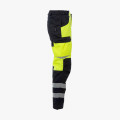 Брюки сигнальные Brodeks KS309, цвет жёлтый, чёрный
