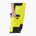 Брюки сигнальные женские Brodeks KS319, цвет жёлтый, чёрный