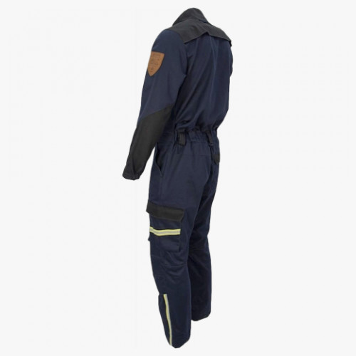 Комбинезон сварщика 1 класса Brodeks FS58-01, цвет тёмно-синий, чёрный