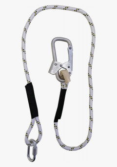 Строп Вер+Кс (веревка) 1 монт.кар.+1 соед.кар. 1,5м