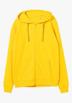 Толстовка на молнии с капюшоном Siverga 2.0, желтый