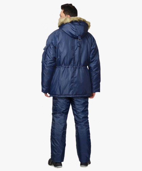 Костюм мужской СИРИУС-АЛЯСКА куртка, брюки, синий