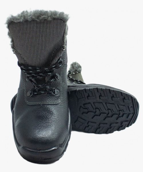 Ботинки (иск.мех) Лидер ПУ/Нитрил (арт.Б24113)