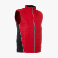 Жилет утеплённый Brodeks KW101, цвет красный, чёрный